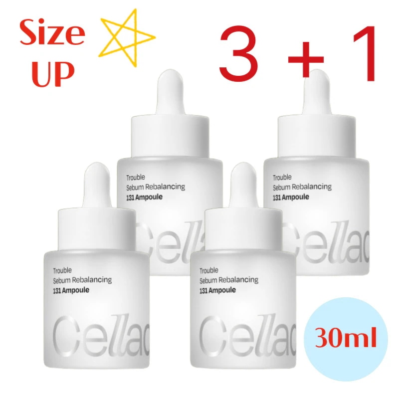 【期間限定3+1/ニキビケア】セバム リバランシング RX131 アンプル (30ml) / 皮脂をやさしく改善 / ニキビ肌専用美容液 / ニキビ跡 肌荒れ 黒ずみ 毛穴 ホワイトヘッド
