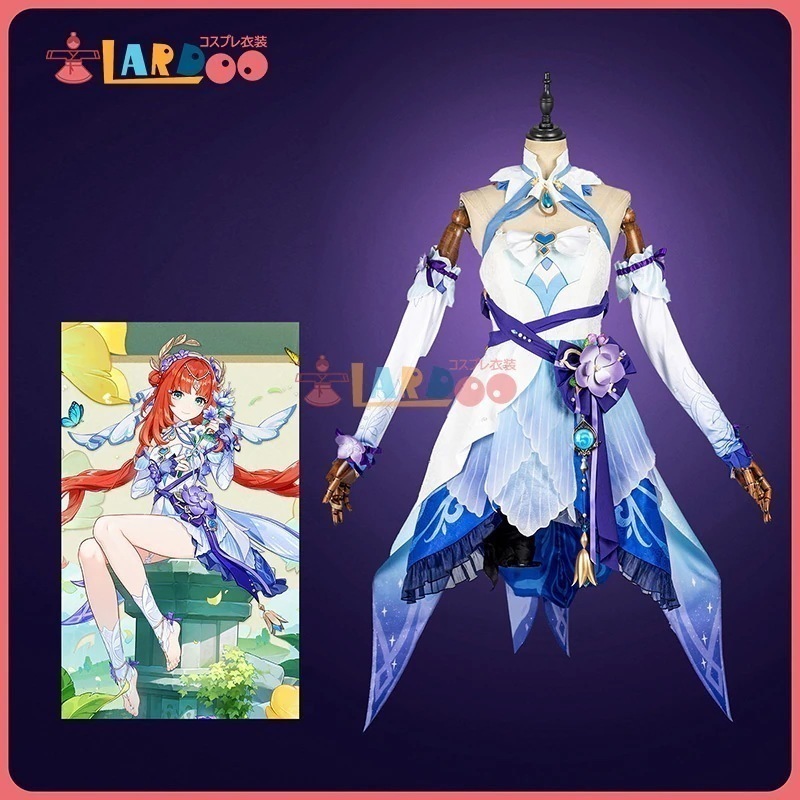 原神 Genshin スメール ニィロウ-「東はこぶ花吐息」コスチューム コスプレ衣装1051