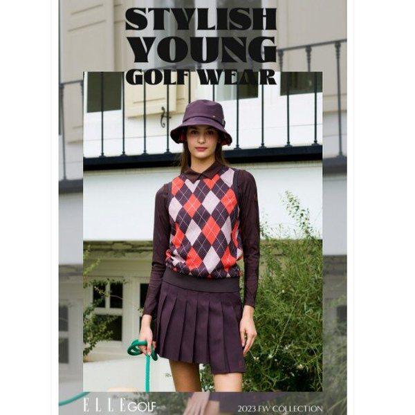 女性 段差 プリーツ スカート 6J61851 ブラック,ブラウン,ネイビー04_CC