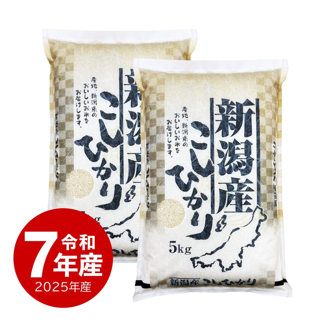 米 10kg 新潟県産コシヒカリ 令和7年産 お米 白米 10キロ こしひかり
