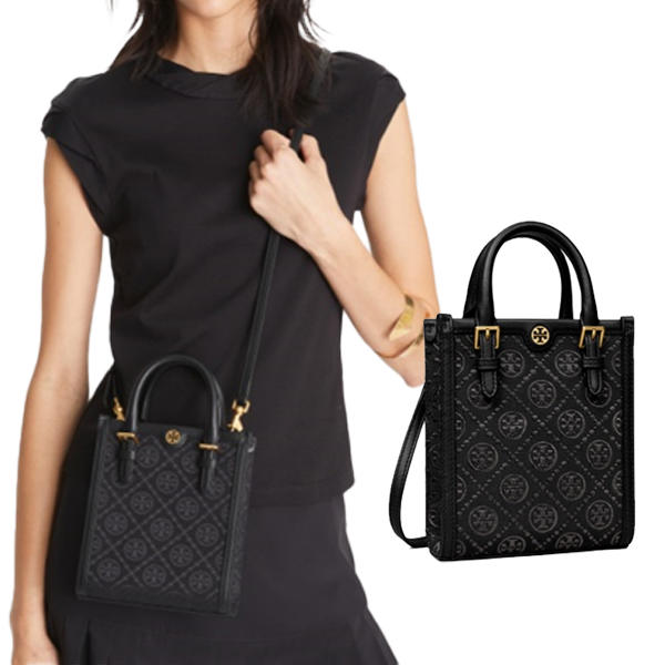 T MONOGRAM MINI N/S TOTE 152133