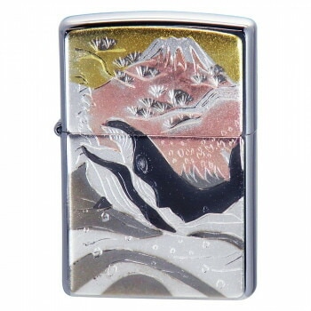 ZIPPO 電鋳板 鯨