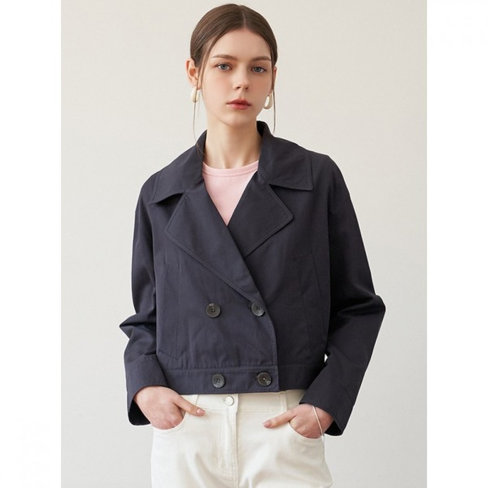 [リスト] メリーポピンコットンクロップトレンチジャンパー (価格:268,000ウォン)