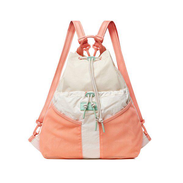 [UNISEX] トラベルマルチファンクションリップストップパッカブルバックパック - グレープフルーツ UBB7125NRSGGW