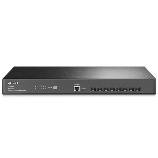 TL-SX3008F JetStream 8ポート10GE SFP+ L2+マネージスイッチ