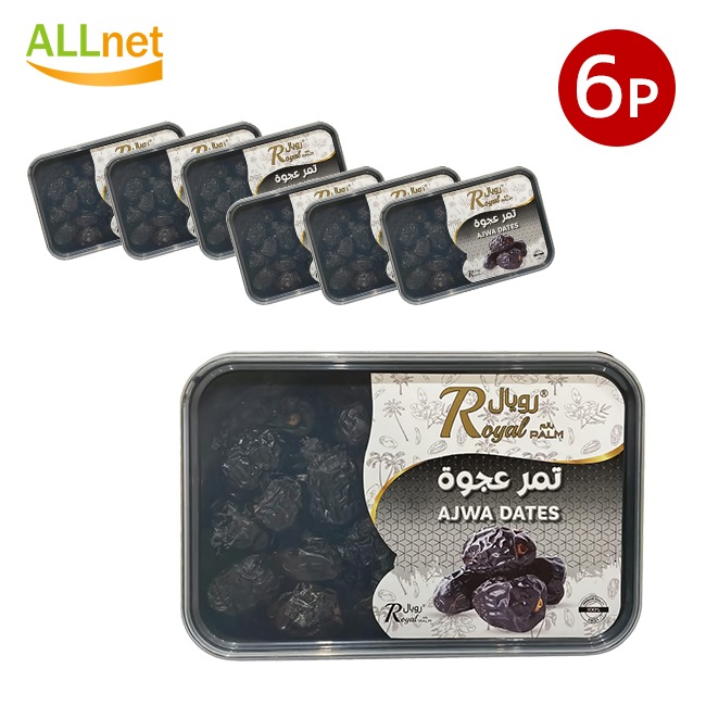 AJWA DATES アジュワデーツ なつめやし 乾燥果実 400g　6個セット 8,760円