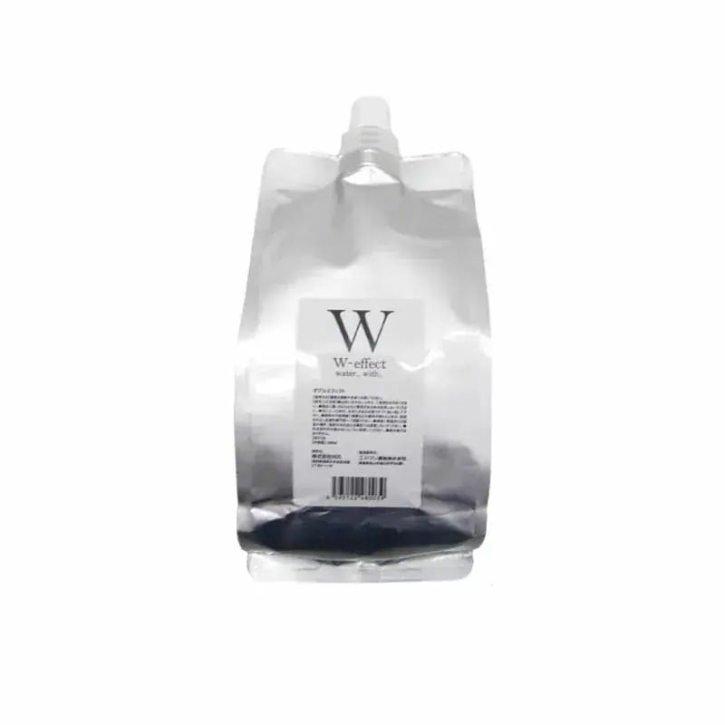 ノンダメージサロン協会 Wエフェクト 1000ml 業務用洗い流さないトリートメント 白髪 薄毛 ツヤ感 艶感 しなやか ハリ 潤い しみ エイジング