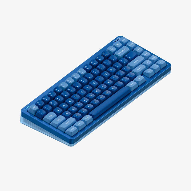 NUPHY　キーボード Halo75 V2(サイレントレッド軸・英語配列) ［有線・ワイヤレス /Bluetooth・USB］ ブルー　l75v2sr