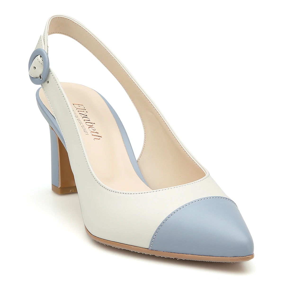 エリザベート 色コンビ スリングバック EL20053