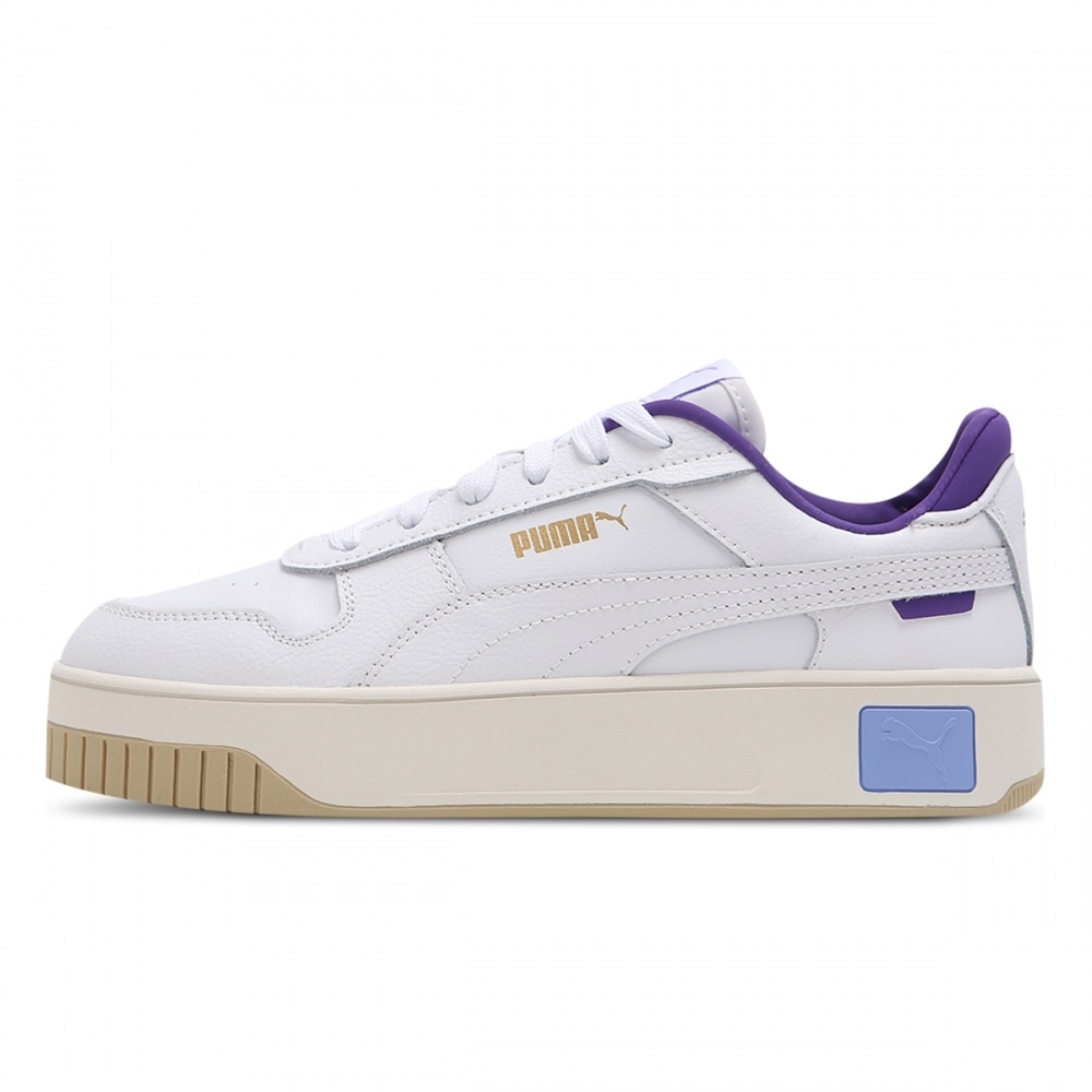 PUMA NUMBER 38939004-PUMA White-PUMA White-Electro Purple-Frosted アイボリー
