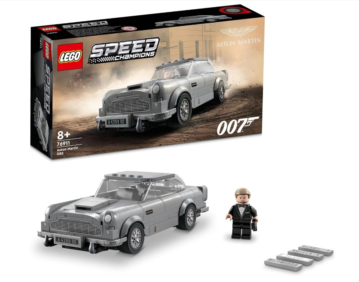 スピードチャンピオン 007 アストン マーティン DB5 76911 298ピース 8歳以上 おもちゃ ブロック プレゼント 車 くるま 男の子