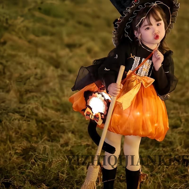 本日の限定商品 ハロウィン 子供 ハロウィン コスプレキッズ 子供 用コスプレ ハロウィン コスプレ コスプレ ハロウィン子供コスチューム 魔女コスチューム 春と秋の魔女パフォーマンスコスチューム ロ
