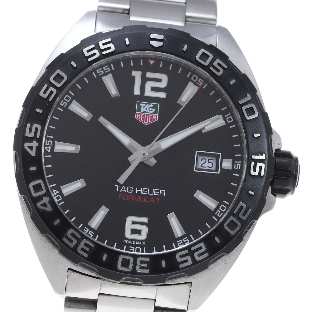 タグホイヤー TAG HEUER WAZ1110.BA0875 フォーミュラ1 デイト クォーツ メンズ 保証書付き_844305【中古】