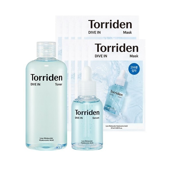 3種セット ダイブ イン トナー 300ml + セラム 50ml + マスク 10枚