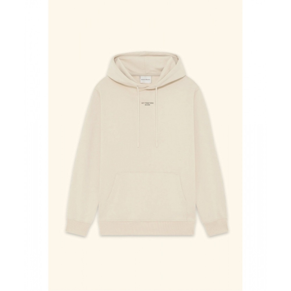 DROLE DE MONSIEUR クラシックポケットスローガンフーディールフーディーポッシュクラシック D0THS26002IVD
