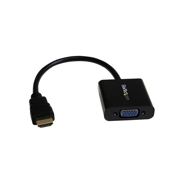 (まとめ)StarTechHDMI-VGA変換コンバータ 1920×1080 HD2VGAE2 1個(×2セット)