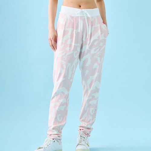 フローラカラーパンツ ストレッチパンツ フィットネス ウィメンズ 1532-1429-PNK