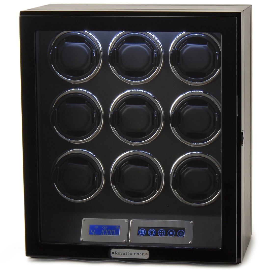 ロイヤルハウゼン 【国内正規品】高級　ウォッチワインダー　9本巻き　木目調 GC03-N21TB