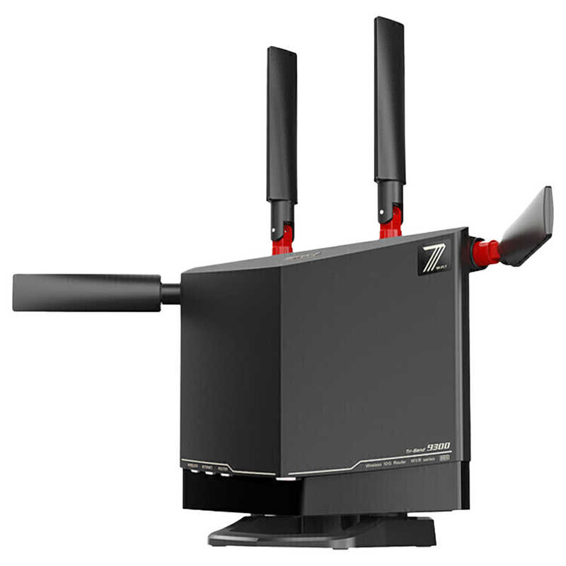 Wi-Fiルーター AirStation(エアステーション) 5764＋2882＋688Mbps トライバンドルーター ［Wi-Fi 7(be) /IPv6対応］　WXR9300BE6P