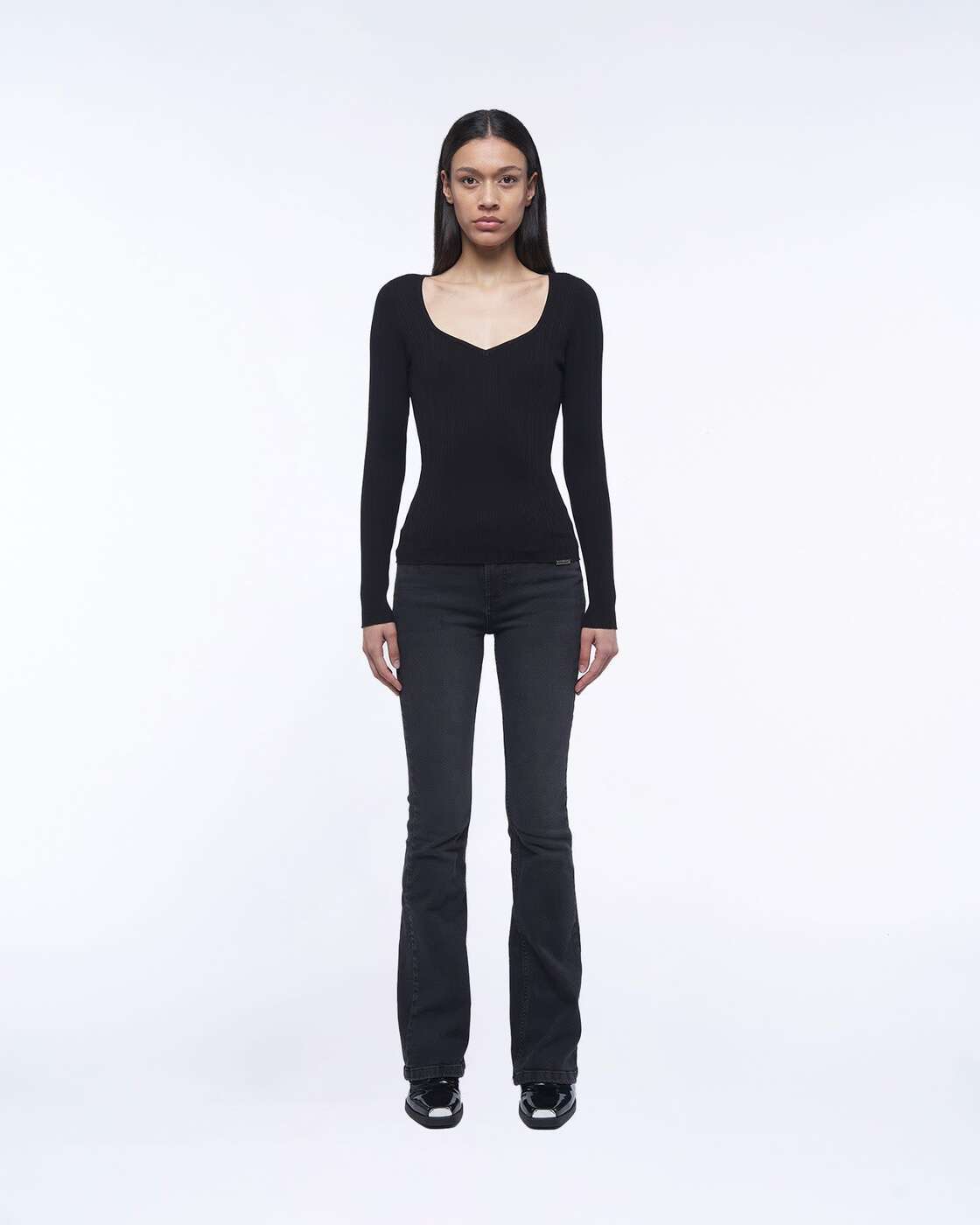 UWA24129MA-TB0 ブラック 秋冬2024 ニットウェア レディース ia