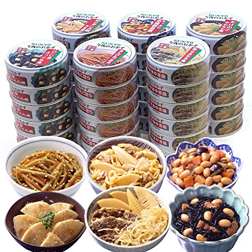 サンヨー堂 缶詰 おかず 36缶セット 【6種×各6缶】 おかず缶セット 美味しい 防災食 非常食 保存食 巣ごもり 食品 備蓄食料 買い置き 在宅 地震 災害 対策 災害 SUNYO サンヨー