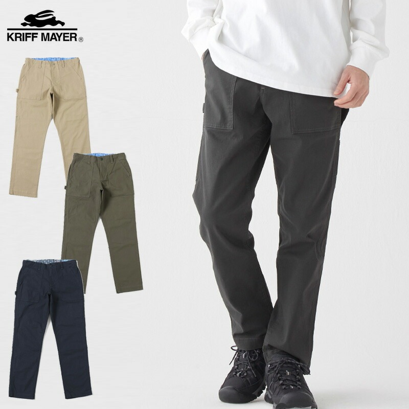 クリフメイヤー KRIFF MAYER ライトツイルベイカーペインターパンツ メンズ ボトムス
