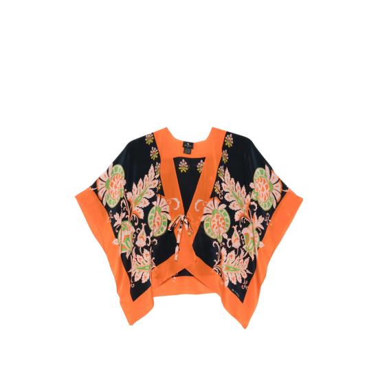 ETRO Women Blouses AKI90 WRJA0174 X0884 ORANGE BLUE