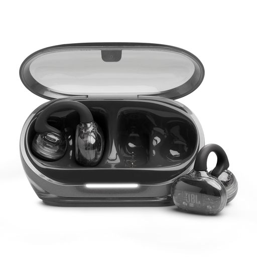 JBL Soundgear Clips 完全ワイヤレスイヤホン/オープンイヤー/イヤーカフ/低音ブースト/急速充電対応/マルチポイント/IP54防塵防水/音漏れ軽減/Bluetooth5.4/ブラック
