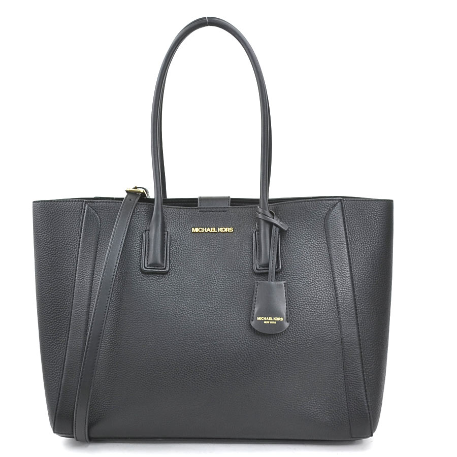 マイケルコース Michael Kors ショルダーバッグ レザー ブラック レディース h32267k
