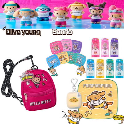 Qoo10] サンリオ オリーブヤング CUTIE RUN オリ
