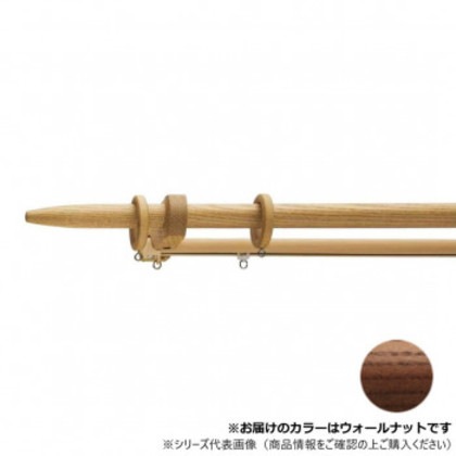 30010703 トーソー(TOSO) 装飾レール ノルデイ25 Aセット ウォ-ルナット ネクスティダブル1.20m