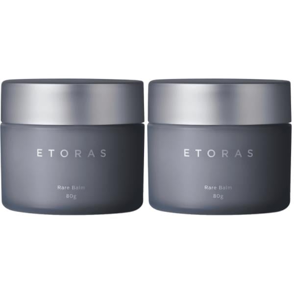 ホーユー エトラス レアバーム 80g スタイリング 生バーム ヘアセット ハンドクリーム hoyu ETORAS 2個セット