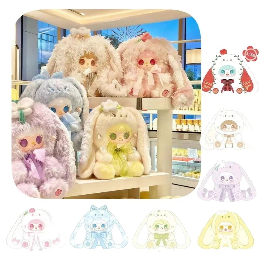 【公式正規品！3日出荷】話題沸騰！Yooki 400% ラビットメイキングフィギュアブラインドボックスSNSで大人気のかわいい癒しグッス女の子への誕生日プレゼントに最適