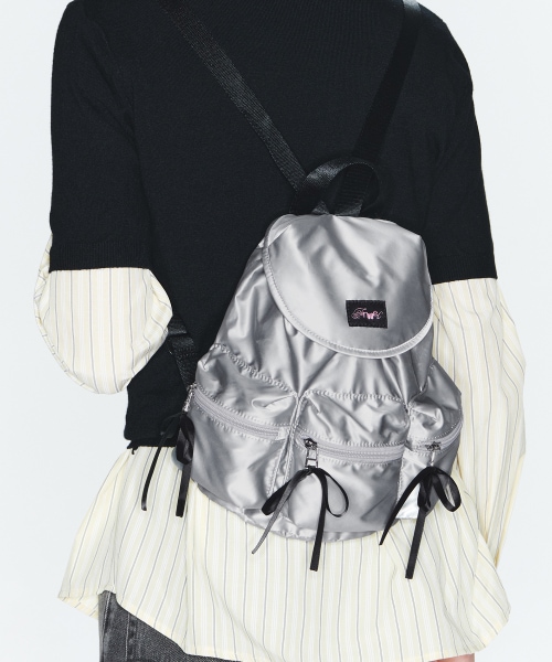 【FENNEC】 BERRY POCKET BACKPACK - SILVER リュック 正規品