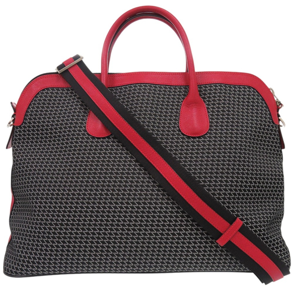 新品同様 K-VAL マイロゴ 2WAYバッグ ショルダーバッグ ナイロン/レザー ブラック 1226【中古】 レディース