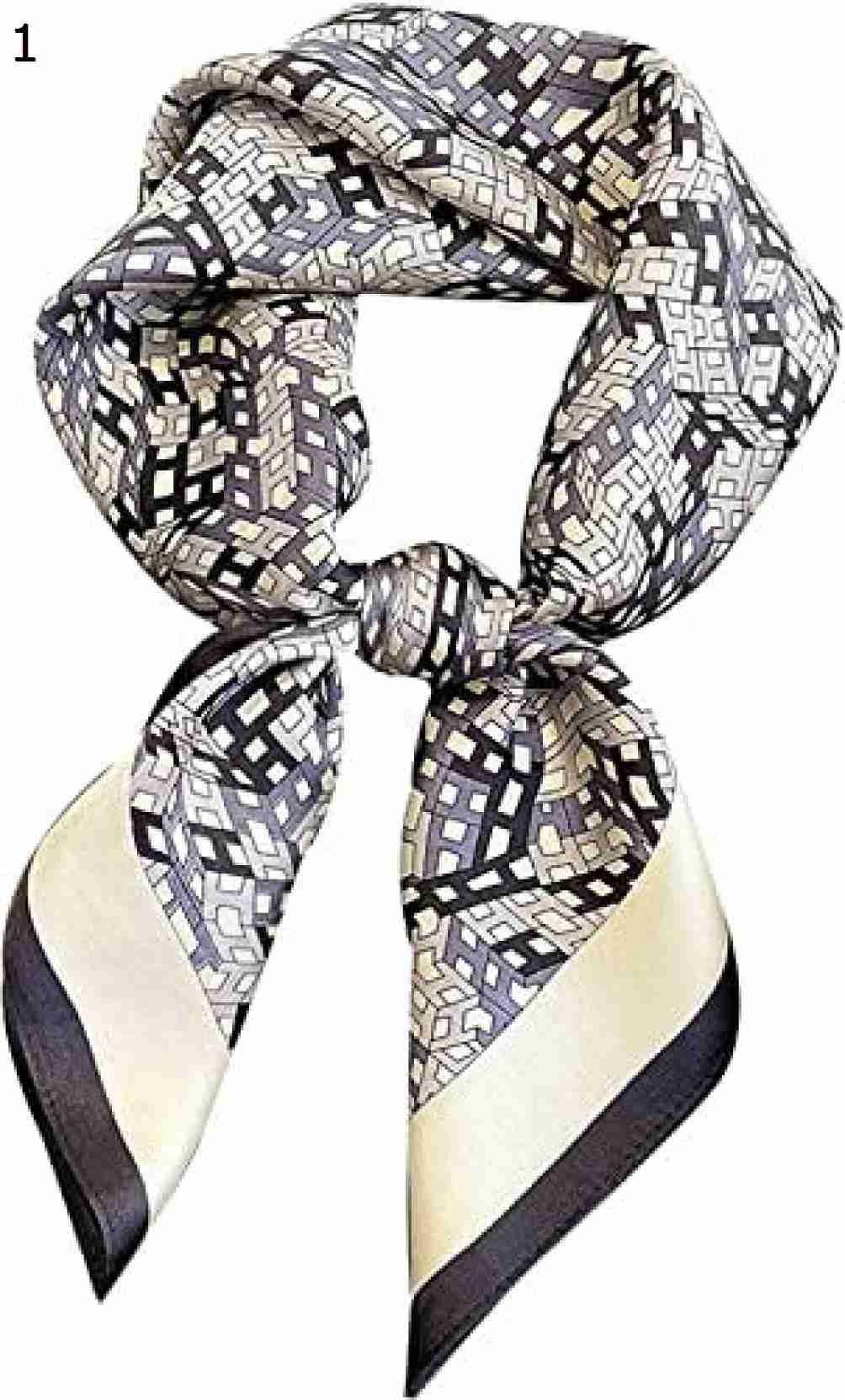 【20%OFFクーポン～】レターウィンドマルベリースカーフレディースオータムスタイルウエスタンファッション70cmチャイニーズスクエアスカーフスカーフデコラティブスカーフ