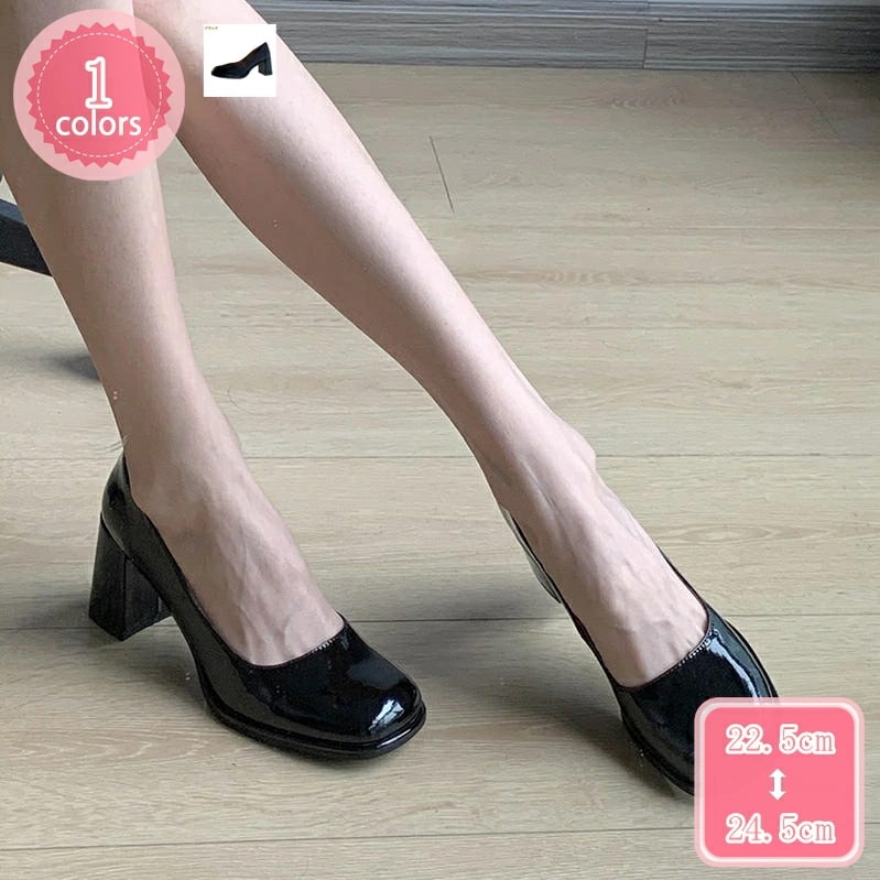 500円OFFクーポン パンプス 痛くない ハイヒール レディースパンプス おしゃれ スクエアトゥ 幅広 柔らかい 歩きやすい シンプル 走れる 長時間 疲れない 通勤 仕事 立ち仕事 レディースシュ