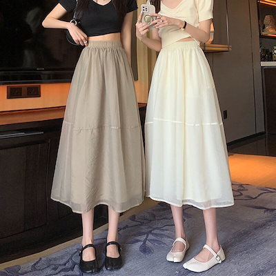 ロングスカート マキシスカート プリーツスカート ...のサムネイル