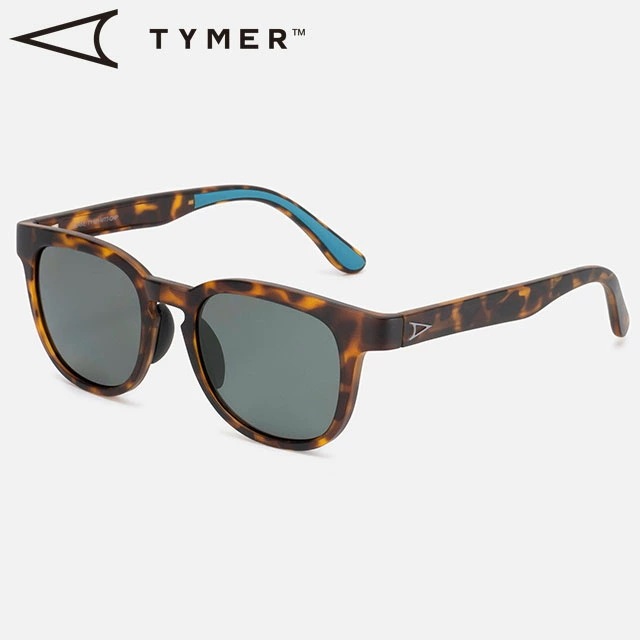 タイマー TYMER サングラス 偏光レンズ ブレイク [TY101-MTT-GNP] メンズ・レディース アイウェア ボストン ウェリントン おしゃれ Tortoise/Dark 正規取扱店