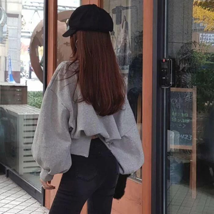 トップス スウェット カットソー Tシャツ パフスリーブ レディース きれいめ カジュアル 長袖 おしゃれ 大人 可愛い フェミニン ゆったり こなれ感 シンプル ベ-314