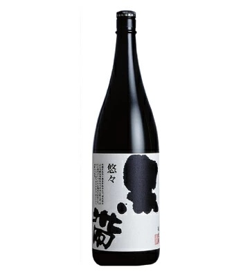 【北陸 石川の超極秘限定酒】【特約店限定商品】【送料無料】 福光屋 黒帯 悠々 特別純米酒 1800ml 1.8L 1本【北海道東北四国九州沖縄県は必ず送料がか