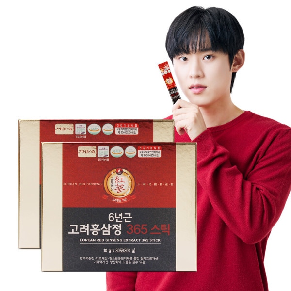 6年生紅参エキス365スティック/紅参スティック/搾精タイプ 8,485円