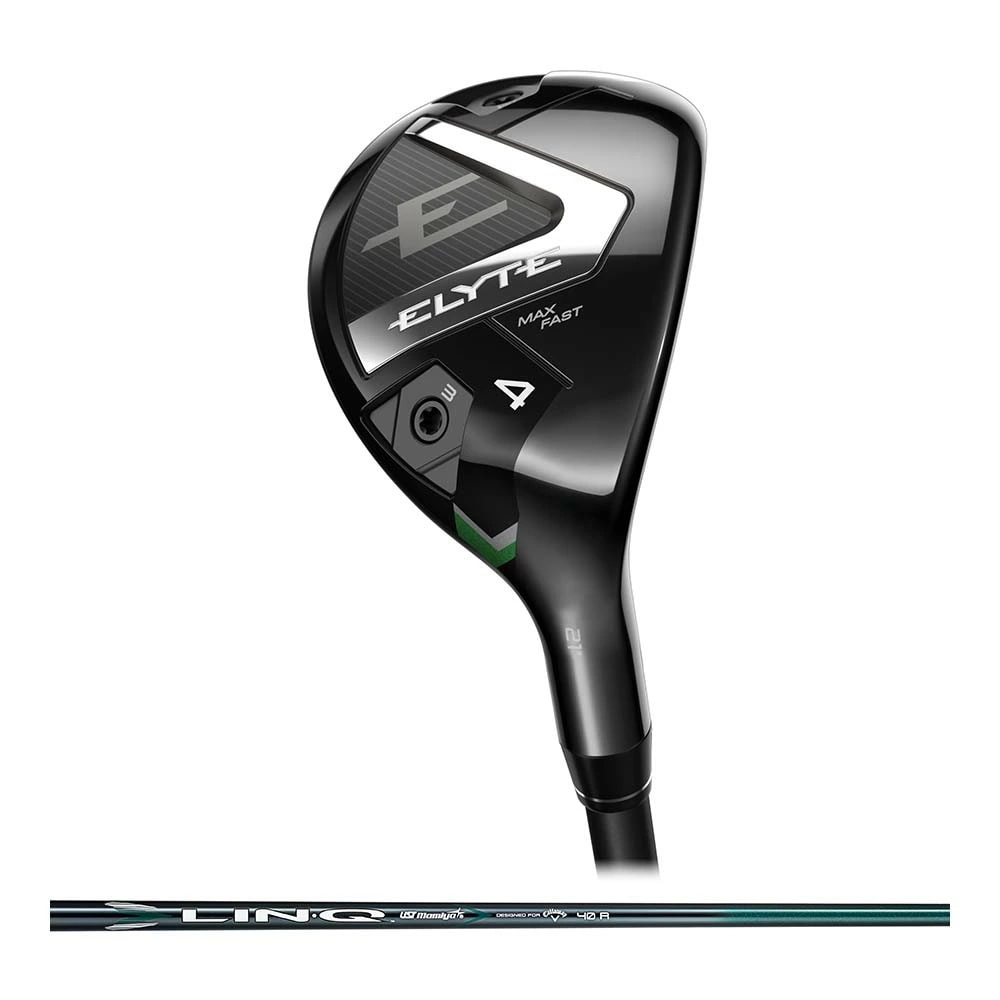 ELYTE MAX FAST エリート マックス ファスト ユーティリティ LIN-Q GREEN 40 for Callaway 2025
