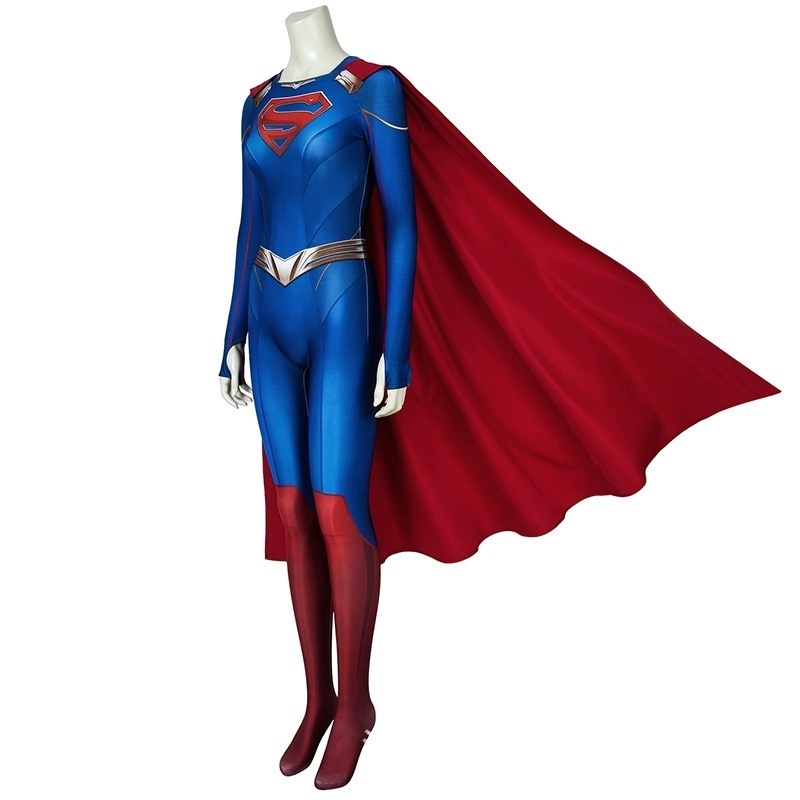 スーパーガール/スーパーガール 3d プリント ジャンプスーツ シーズン 5 カラ ゾーエル衣装 J4484