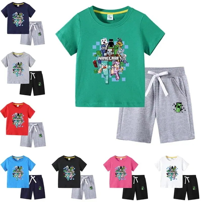 【超お得1つ買うと20個もらえる】マインクラフト 子供服 セットアップ キッズ 上下セット 2点セット 18 18,533円