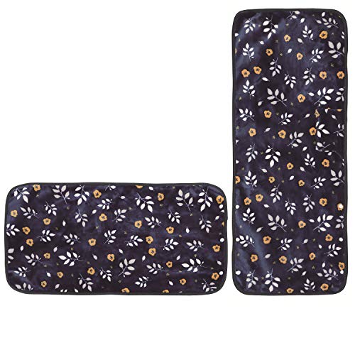 色：ネイビー ZEPEAL ゼピール どこでもあったかマット ネイビー DAM-B10K-NV