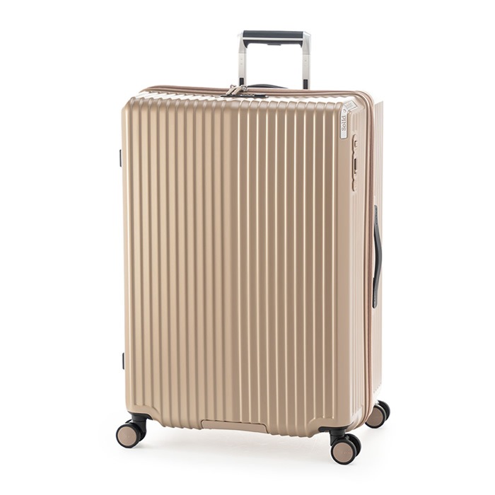 ハードキャリーケース Solid Knight ソリッドナイト 10泊以上 104L～117L ALI-075-28W-MCP マットシャンパン