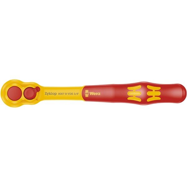 WERA ヴェラ 差込角 3/8DR 絶縁ラチェット IEC60900適合 全長222mm 004966 工具 ツール DIY 作業工具 道具
