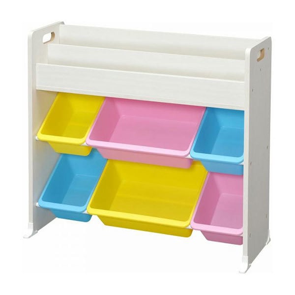 ETHR-26 パステル [絵本棚付トイハウスラック] メーカー直送