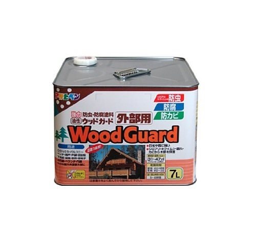 油性ウッドガード 外部用 7L ウォルナット 11
